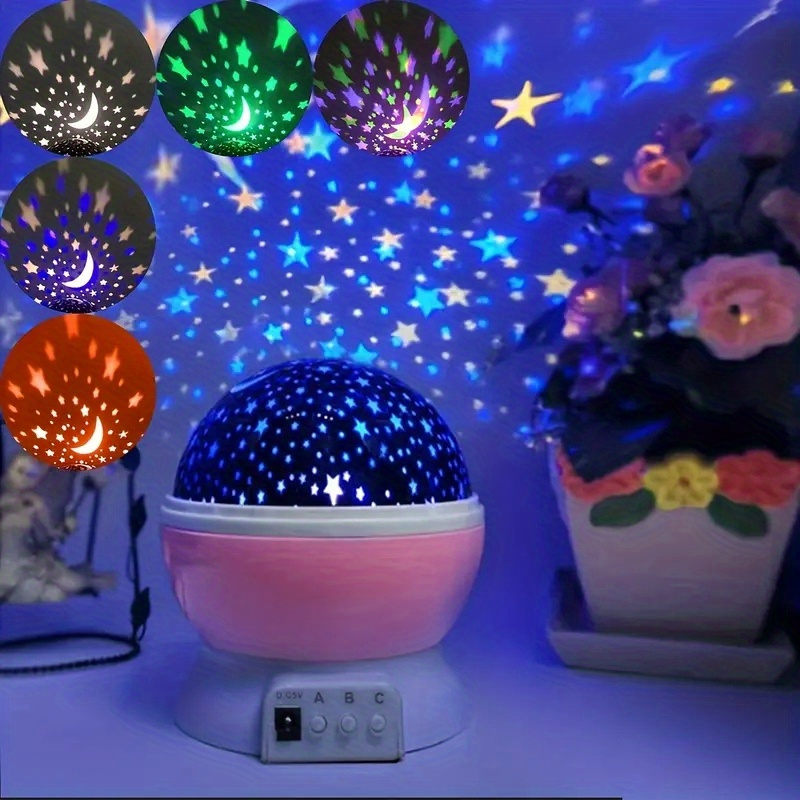 Star Sky Projecteur, 360 ° Rotating Kids Night Light, Bluetooth