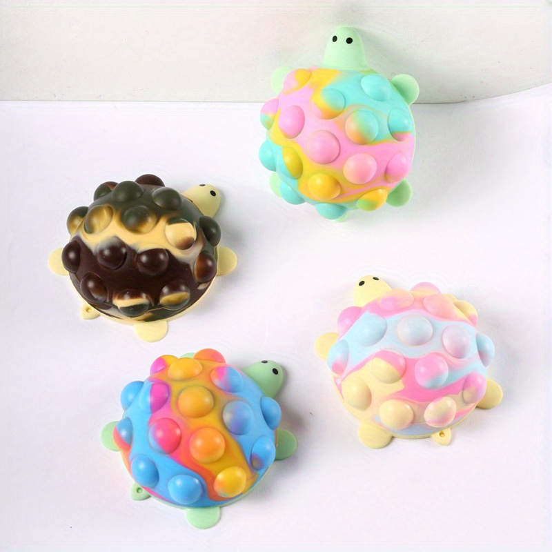Squeeze Stress Relief Toy with 3D Ball & Silicone Suction Cup
