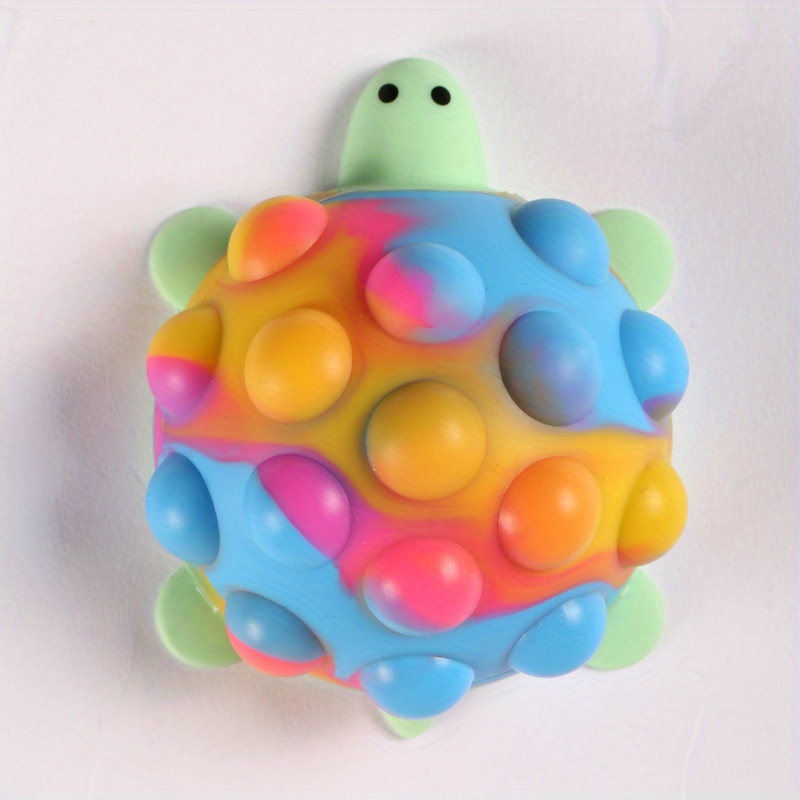 Squeeze Stress Relief Toy with 3D Ball & Silicone Suction Cup
