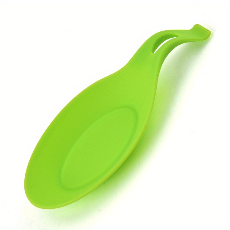 Heat resistant Silicone Spoon Rest Reusable Ladle Holder For - Temu