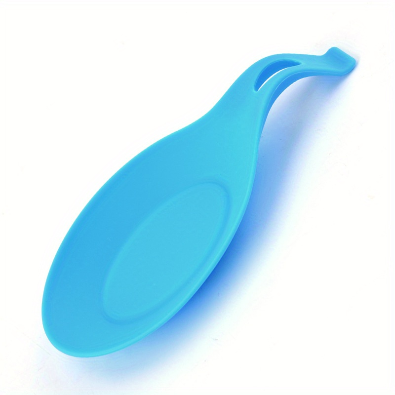 Heat resistant Silicone Spoon Rest Reusable Ladle Holder For - Temu