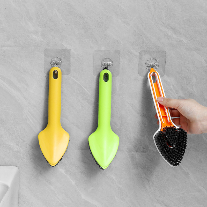 Brosse De Nettoyage Multifonctionnelle De Rainure En Plastique Ménagère 3  En 1 Pour Le Nettoyage Des Espaces Vides Du Sol De Salle De Bain, Mode en  ligne