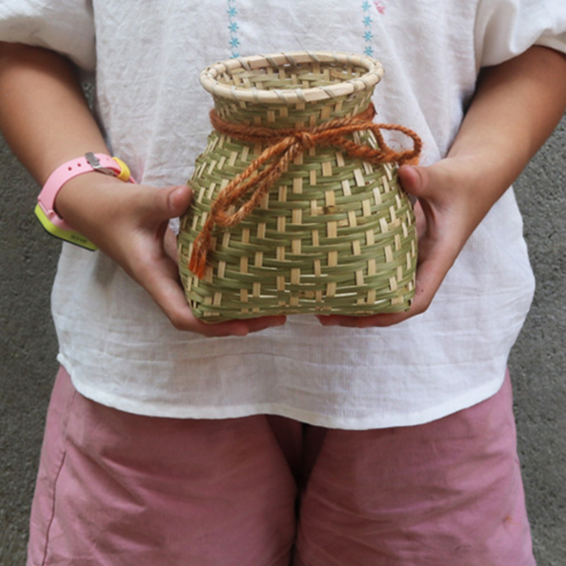 Handmade Bamboo Fish Basket Fishing Accessories - Temu