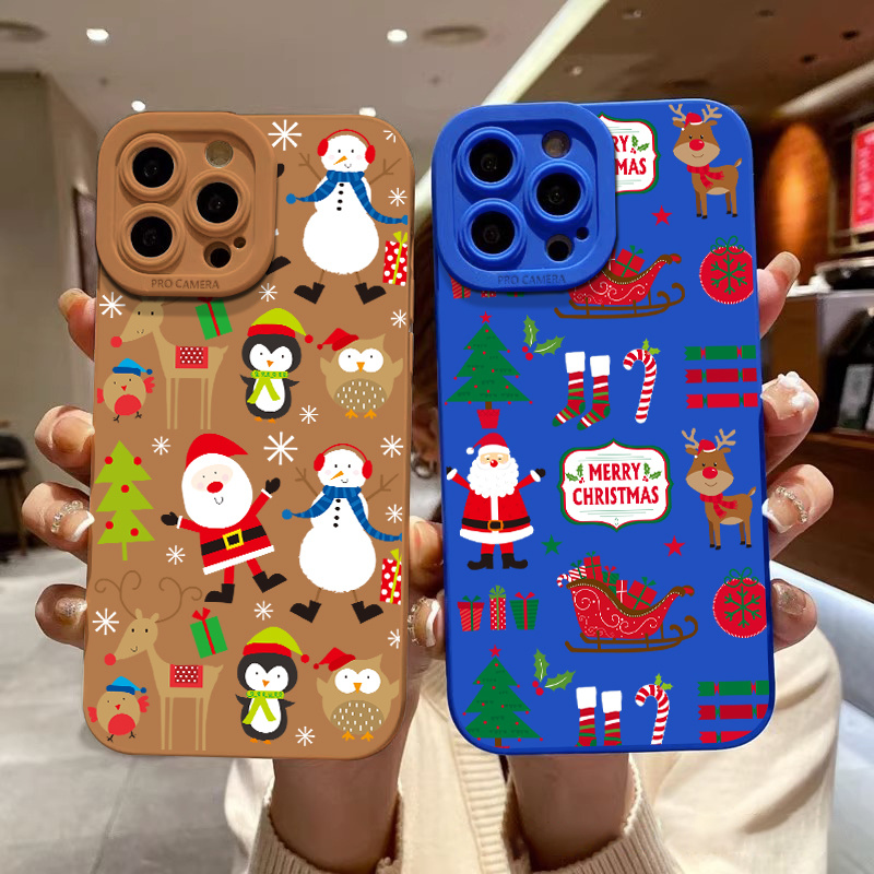 santa claus sleigh luxury shockproof phone case 15 11 Temu