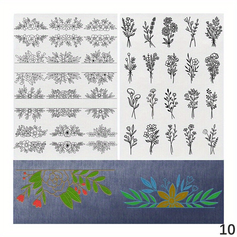  Water Soluble Embroidery Stabilizers Stick and Stitch