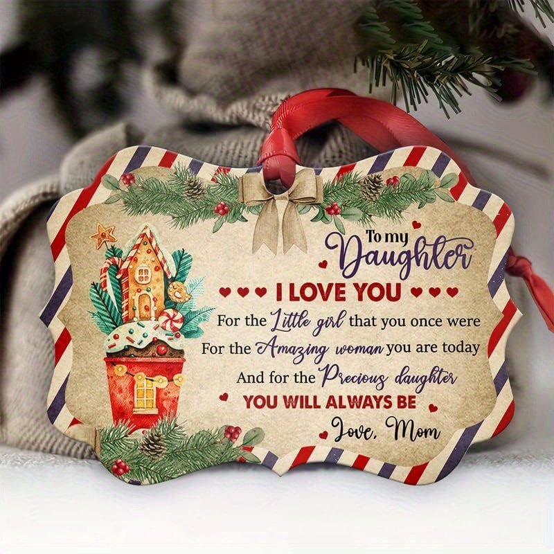 Letter to Mom and Dad from Daughter - Christmas Personalized Gifts