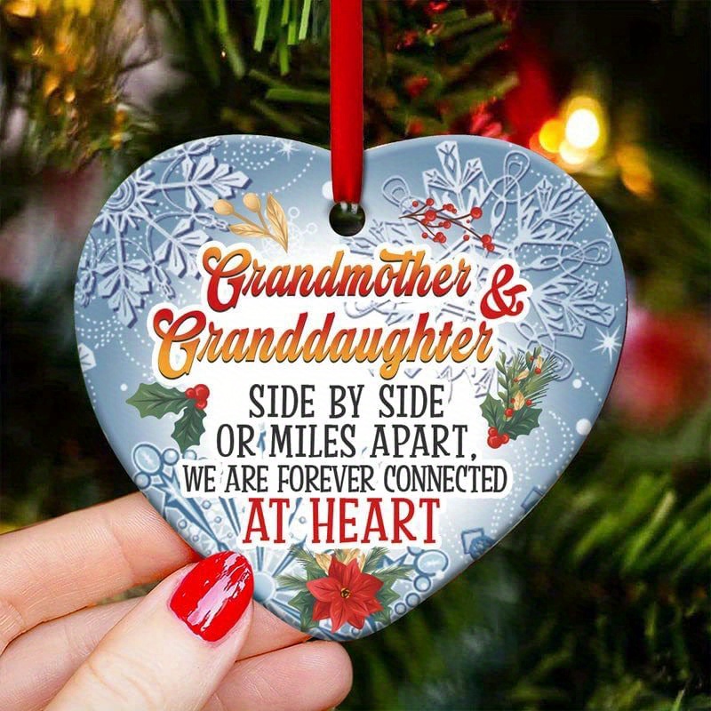 Christmas Gift For Grandma LED Light Xmas Souvenir Grandmother Birthday  Present