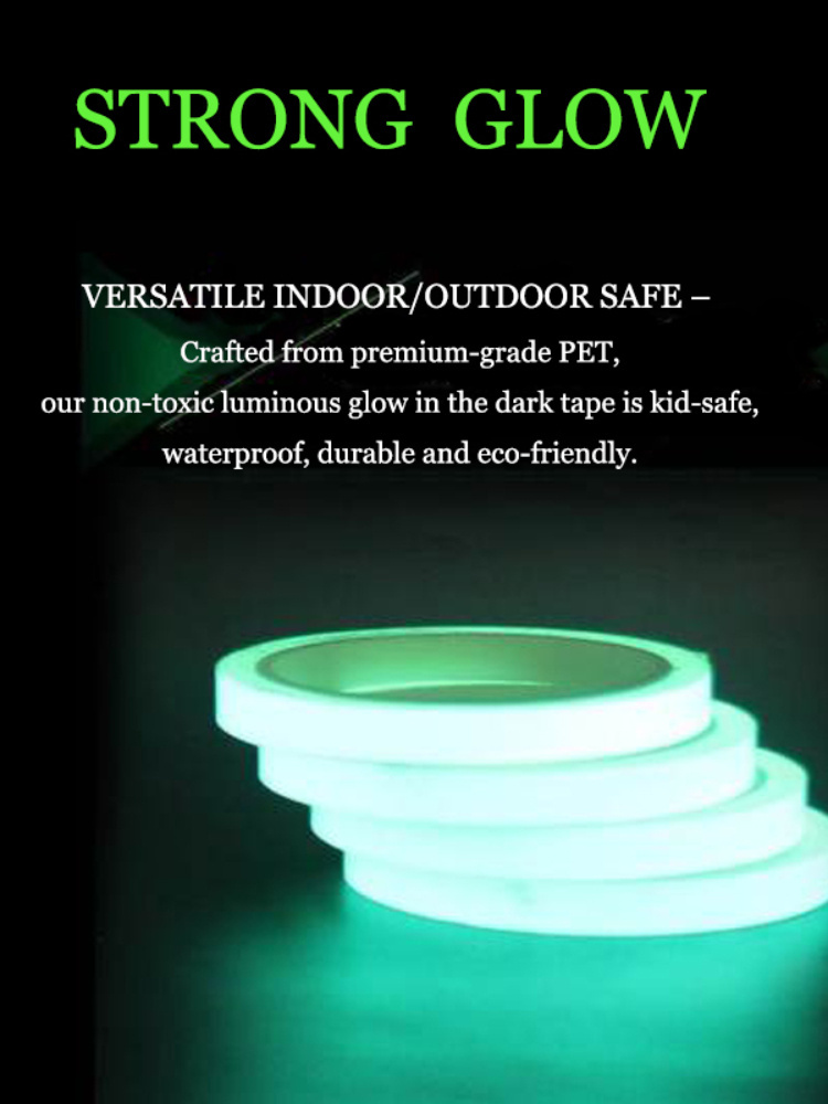 Glow In The Dark Luminous Fluorescent Night Self-adhesive Safety