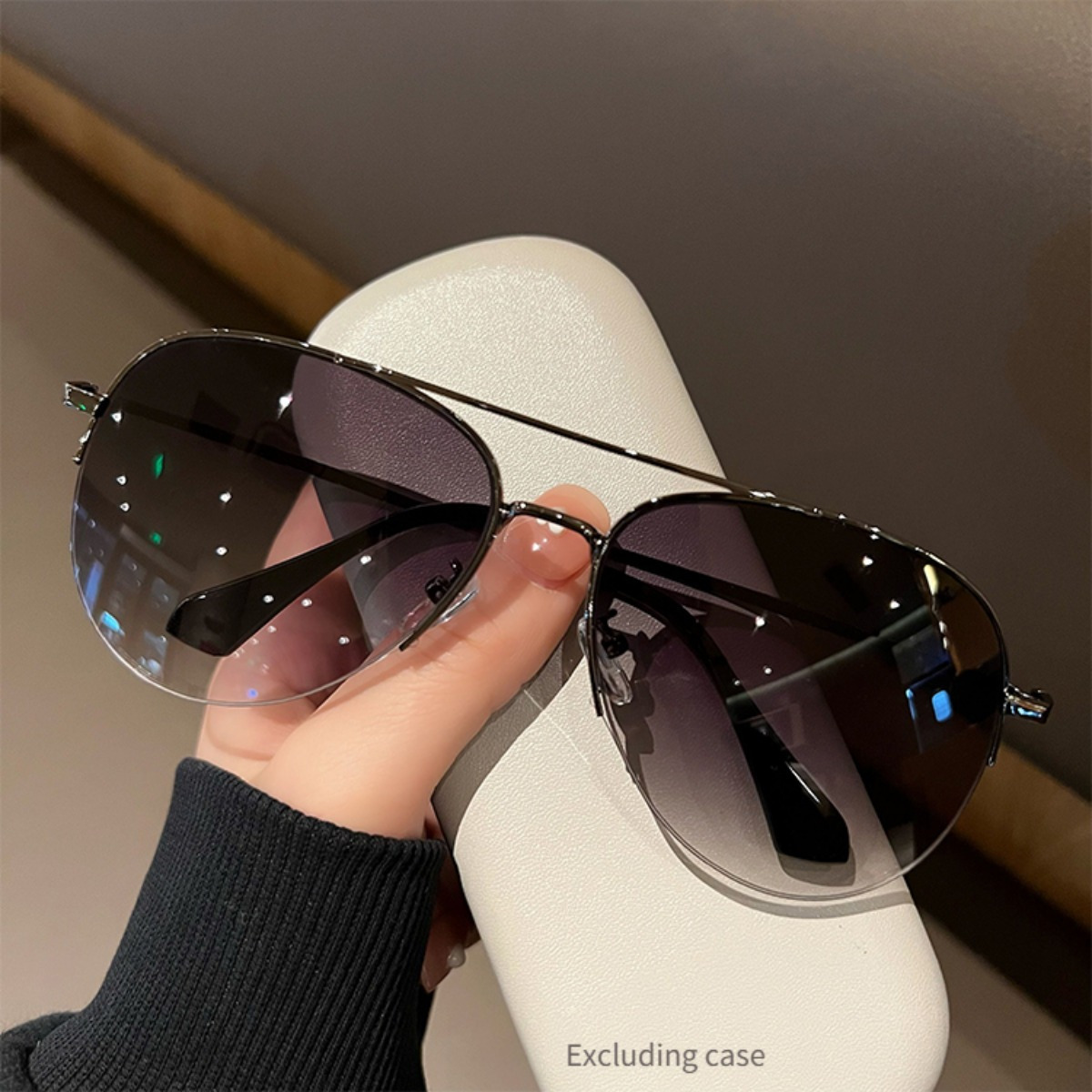 Men's Women's Luxury Aviator Sunglasses - Driving Fishing Sunglasses Cool  Shades