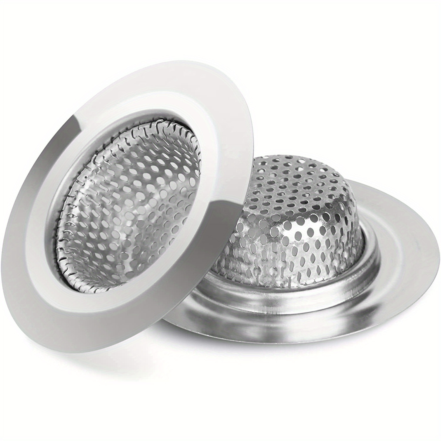 Sink Strainer Basket Hair Catcher Drain Protector for Bathroom