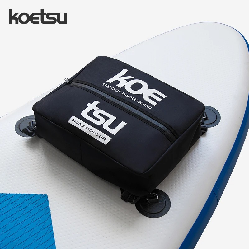 

Koetsu Paddleboard Deck Bag - Water-resistant, Lightweight Mesh Storage For , Surfboards, Kayaks & More - Black