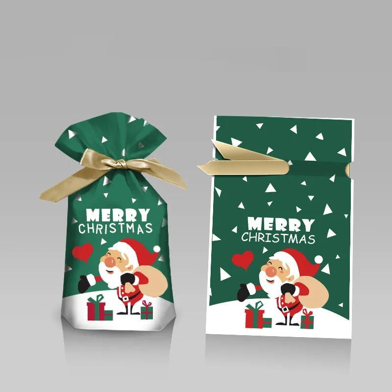 Christmas Santa Claus Snowflakes Xmas Packaging Pouch - Temu