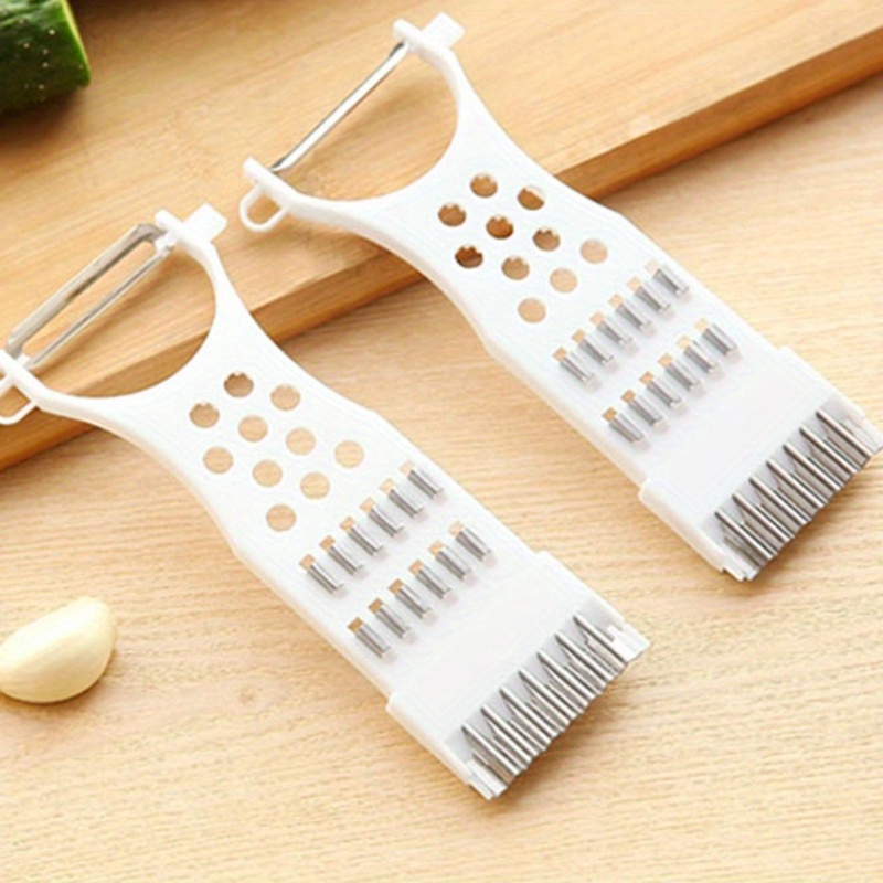 Multifunctional Stainless Steel Finger Garlic Peeler Mini Grater Chestnut  Garlic Ginger Peeler Fruits Vegetable Planer Gadgets