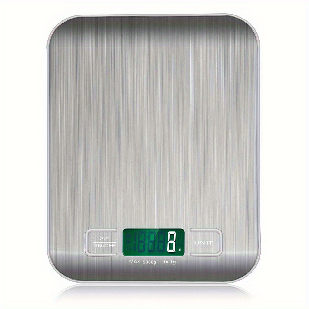 Digital Kitchen Scale 22lb/0.04 ounce 10KG/1G Slim Electronic Balance Food  Scale
