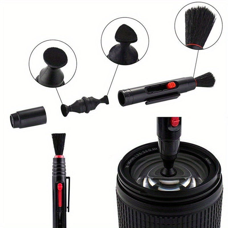 SANHOOII Kit de limpieza de cámara para cámaras DSLR sin espejo Limpieza de  sensores y limpieza de lentes con bolsa de transporte para cámara APSC :  Electrónica 