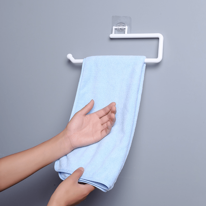 Bathroom Tissue Holder Paper Roll Holder Towel Hanger Rack - Temu