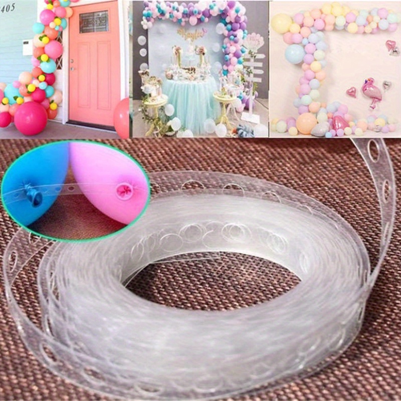 Balloon Chain Arch Connect Strip Holder Plastic Tape for Birthday Party  Wedding
