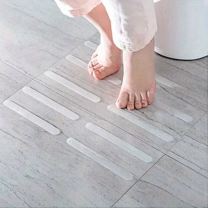 Anti slip Shower Strips(with Scraper ) Safety Shower Treads - Temu