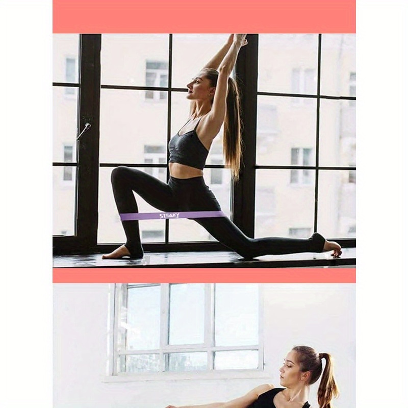 Yoga Elastic Band Different Resistance Levels Fitness - Temu