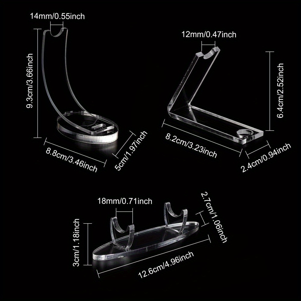 clear acrylic pen display stand /