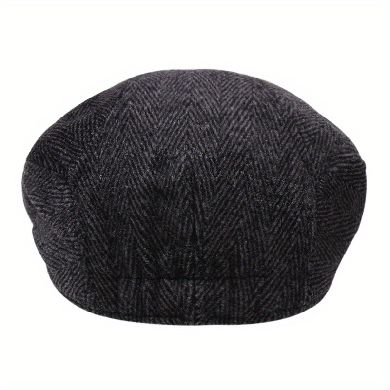 Gorro Cálido Invierno Hombre Boinas Gorra Informal Vendedor - Temu Chile