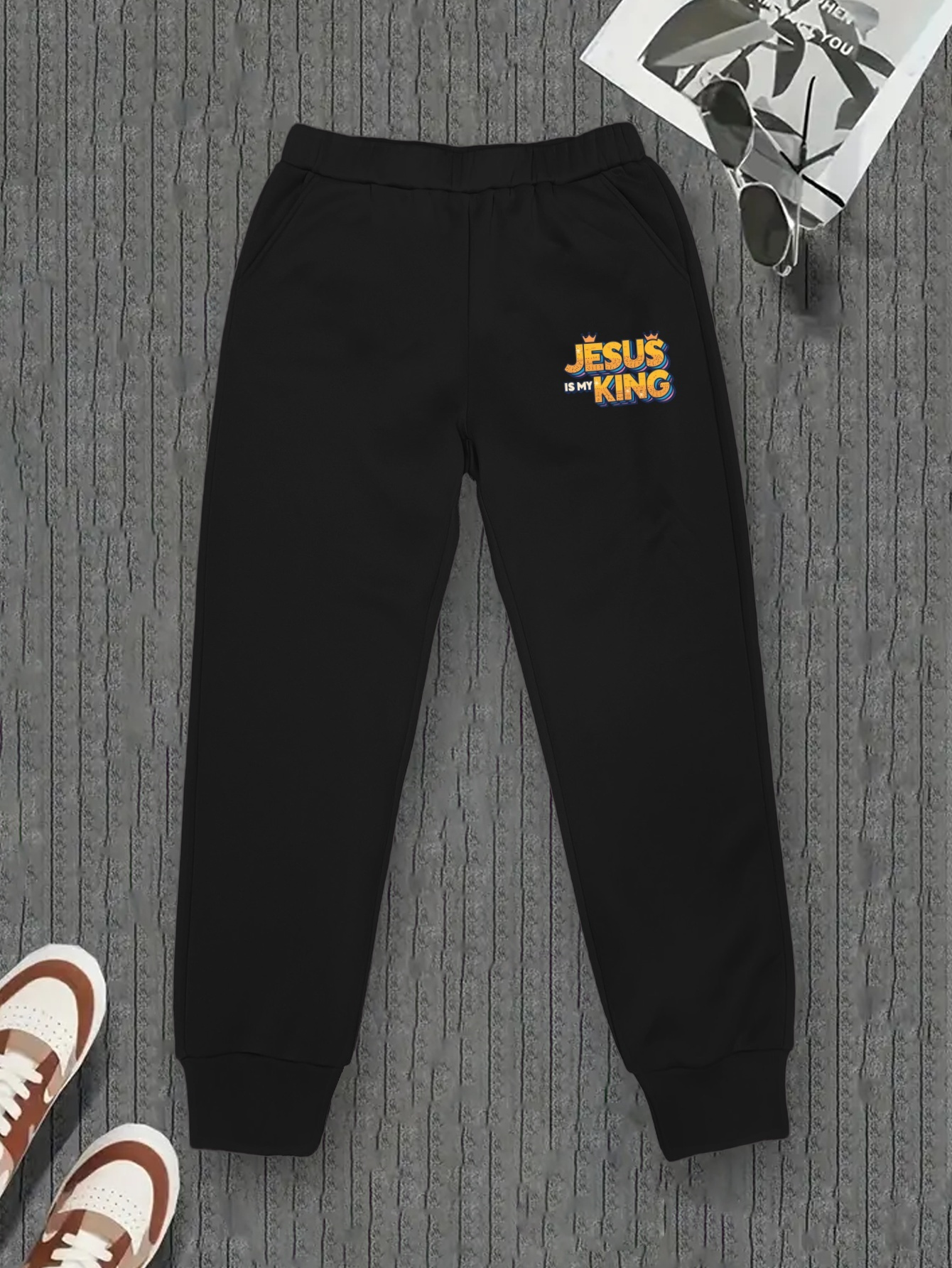 Jesus is king discount sweatpants