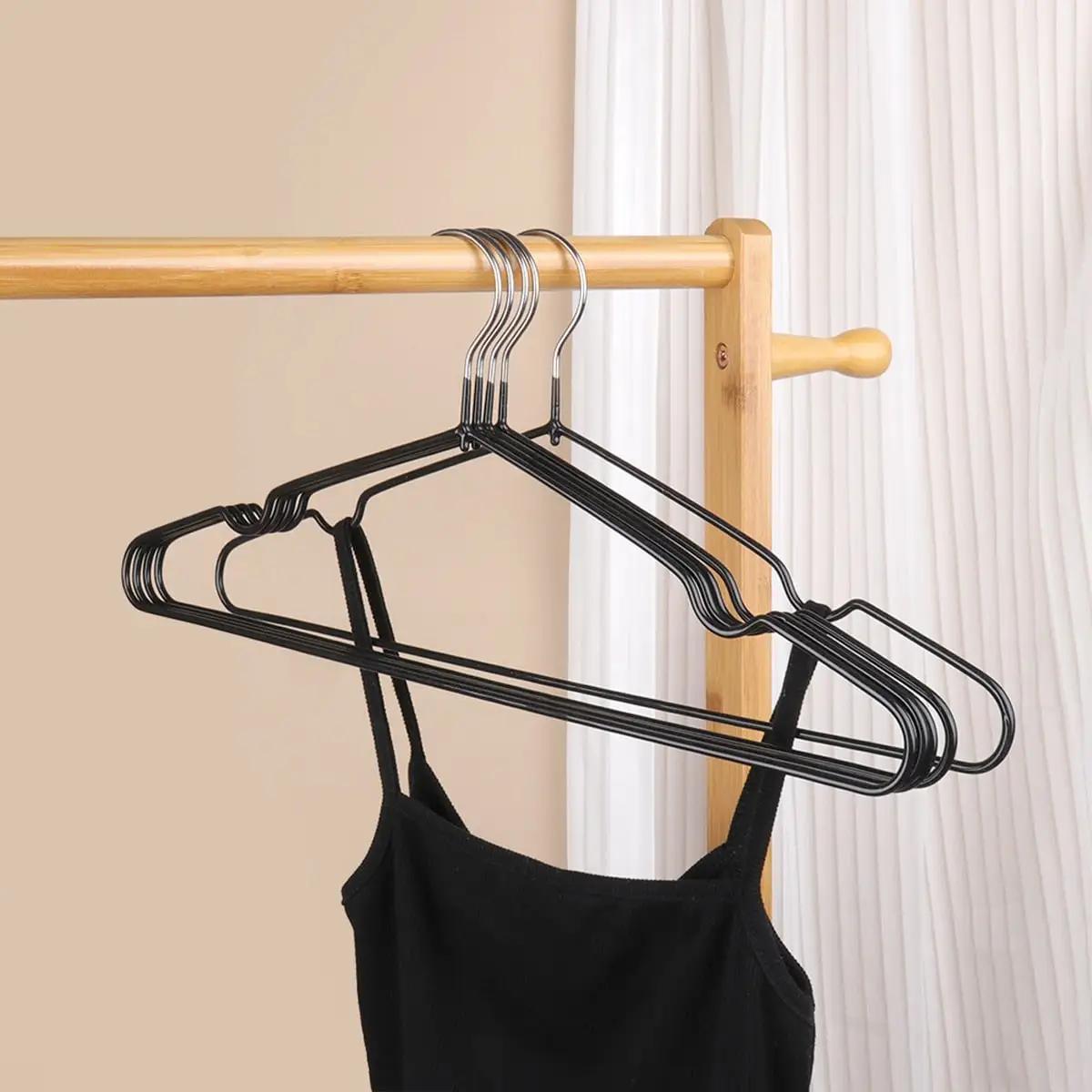 Space Saving Non-slip Clothes Hangers - Traceless Drying Rack For Household  Standard Clothes - Temu