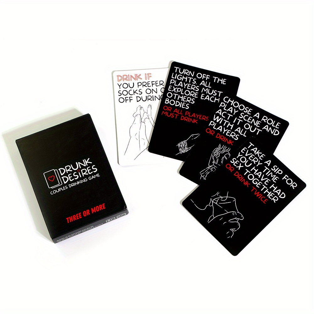 Drink Drunk Games Cards Drunken Desire For Halloween Christmas Party - Temu