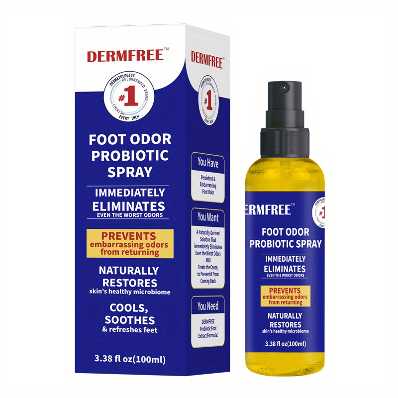 Shoe & Shock Deodorant Spray Foot Antibacterial Odor Eliminator Shoe  Deodorizer