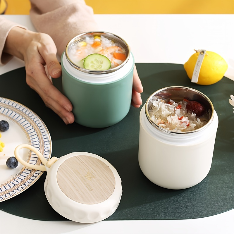 Cereal Breakfast Cup Oatmeal With Lid Spoon Mug Microwave Milk Portable  Japanese Luncheon Soup Cup For Kitchen Tools For Restaurants - Temu