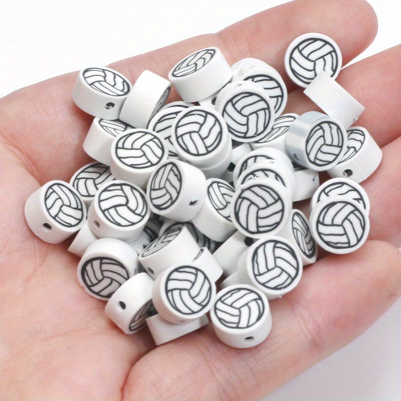 24 Grids 7.76oz Boxed Black And White Butterfly Love Acrylic Beads Polymer  Clay Beads Set With Two Elastic Threads For Jewelry Making DIY Bracelets
