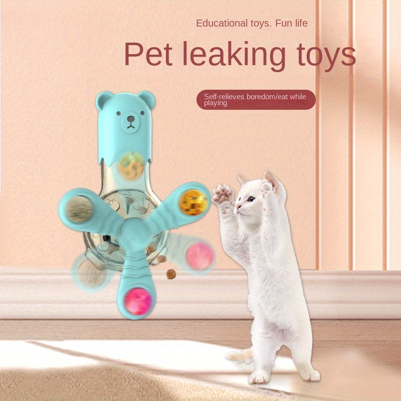 Interactive Toy Cat Food, Puzzle Treat Toys Cats