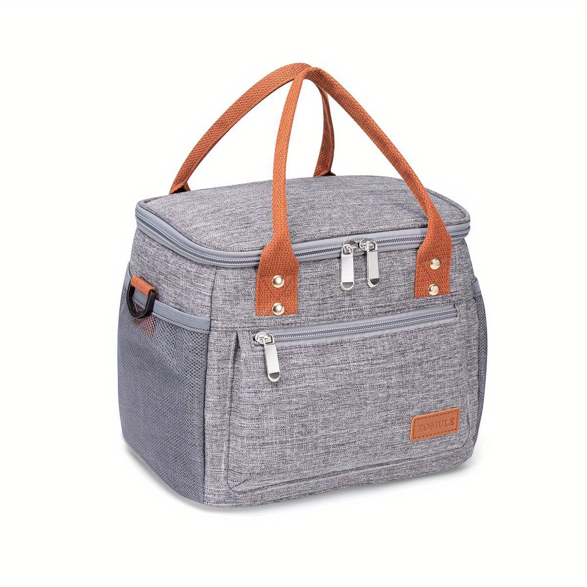 Insulated Lunch Bag For Women/men Reusable Lunch Box For - Temu