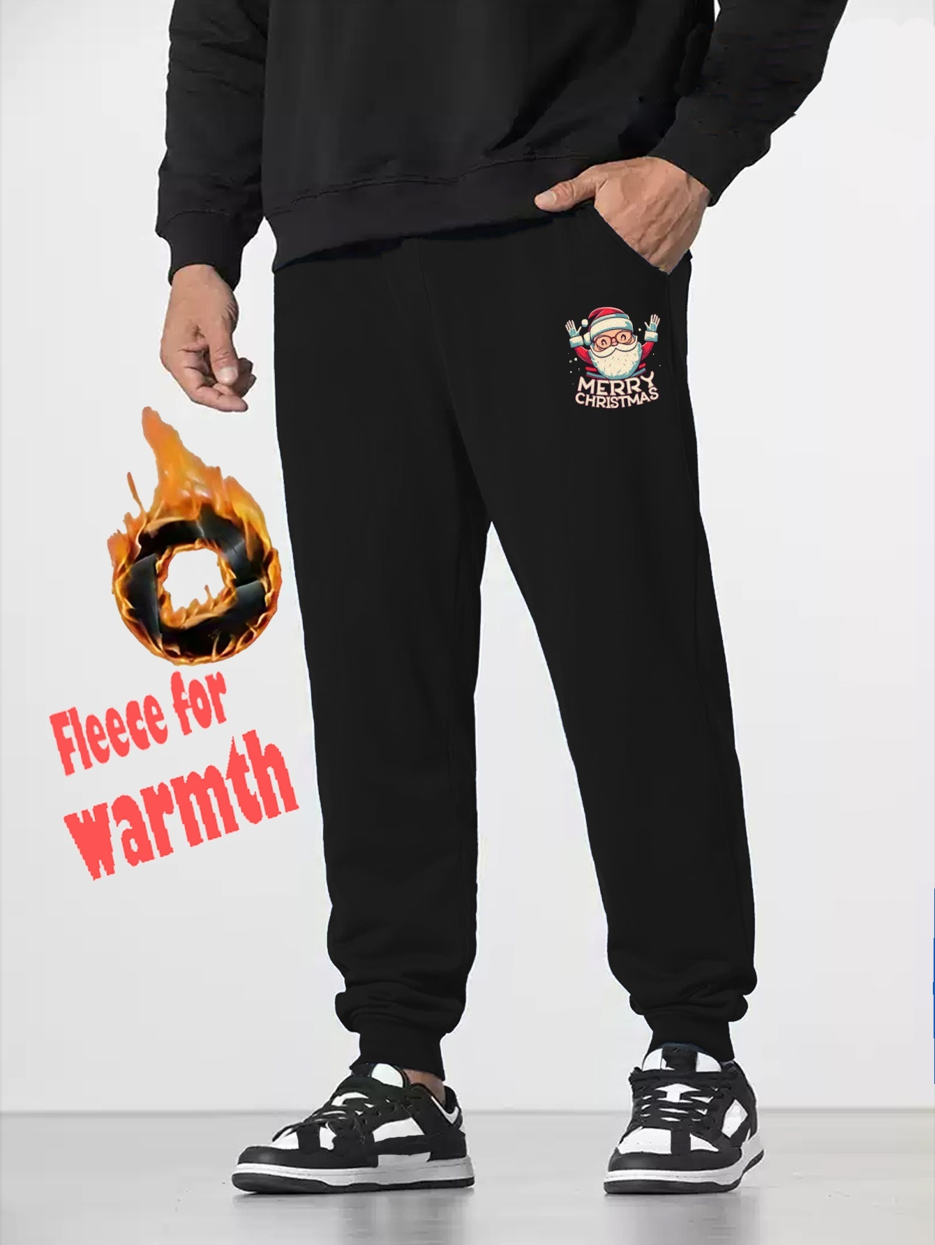 Mens christmas jogger pants hot sale