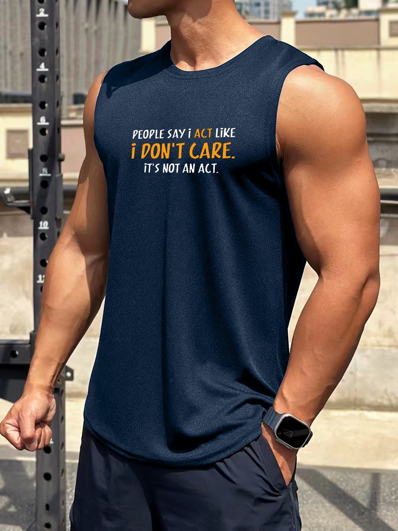 Camisa Sin Mangas Para Hombre Camisa De Culturismo Gimnasio Deportes  Chalecos