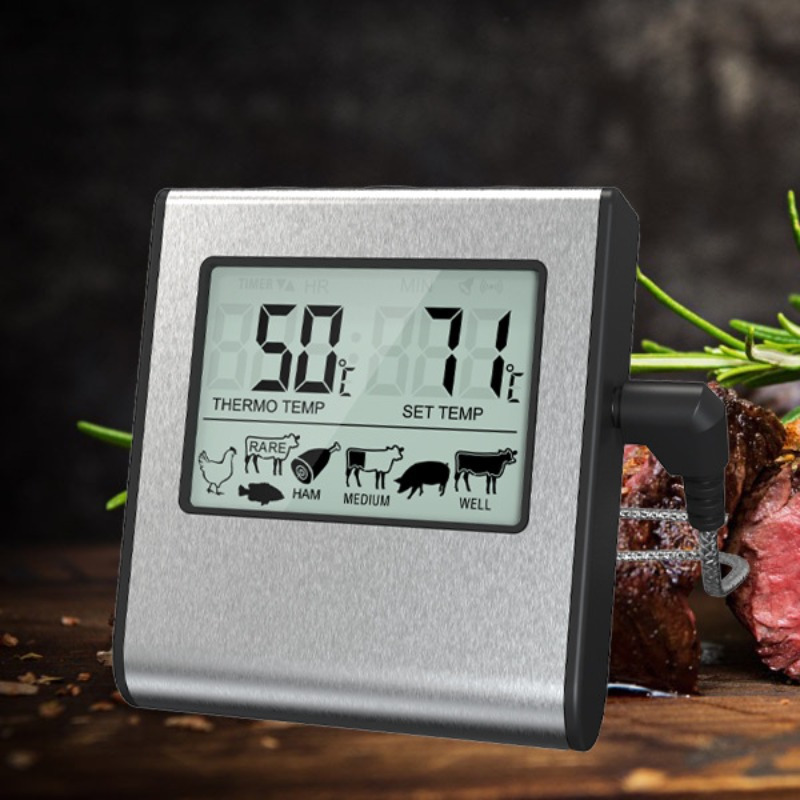 essen fleisch - ofen thermometer edelstahl digitale
