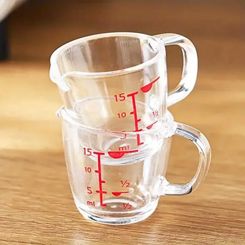 Scale Measuring Cup, Extra Small Plastic Quantitative Cup, Cooking Kitchen  Seasoning Cup, Mini Lemon Juice Cup, Wine Measuring Device - Temu