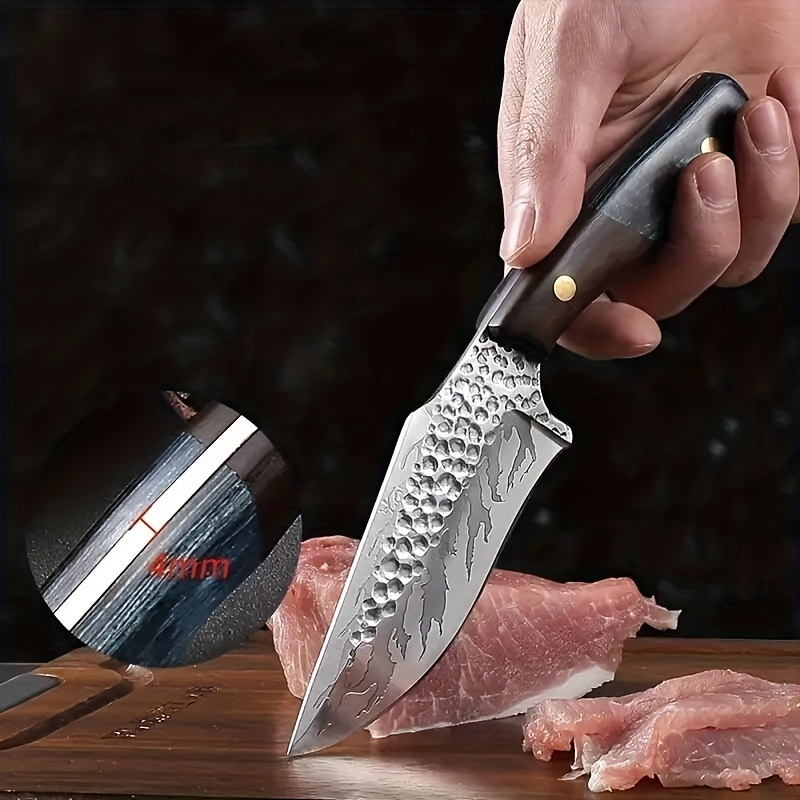 Knife Boning Knife Forged Sainless Steel Japanese Chef Knife - Temu