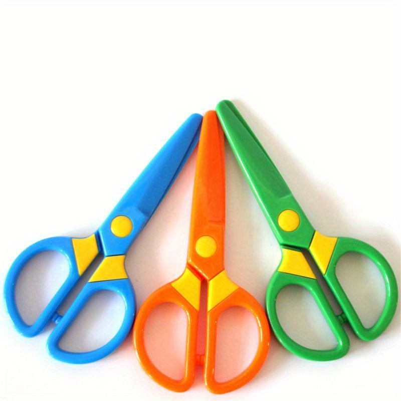 Safe Fun Paper cutting Scissors Anti pinch Design For - Temu