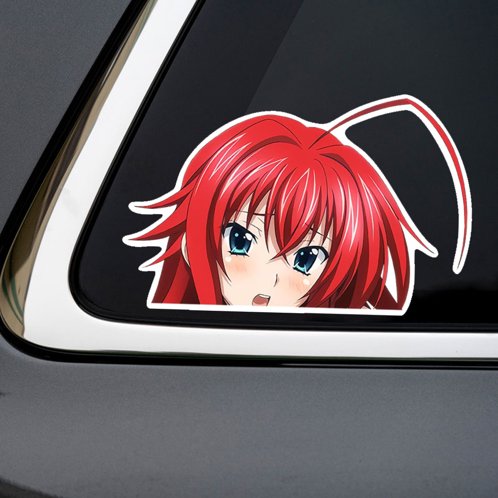 Waifu Sticker - PEEKERS - Anime Stickers - Car Stickers Vinyl Stickers  Decorative (3.9 x 6)