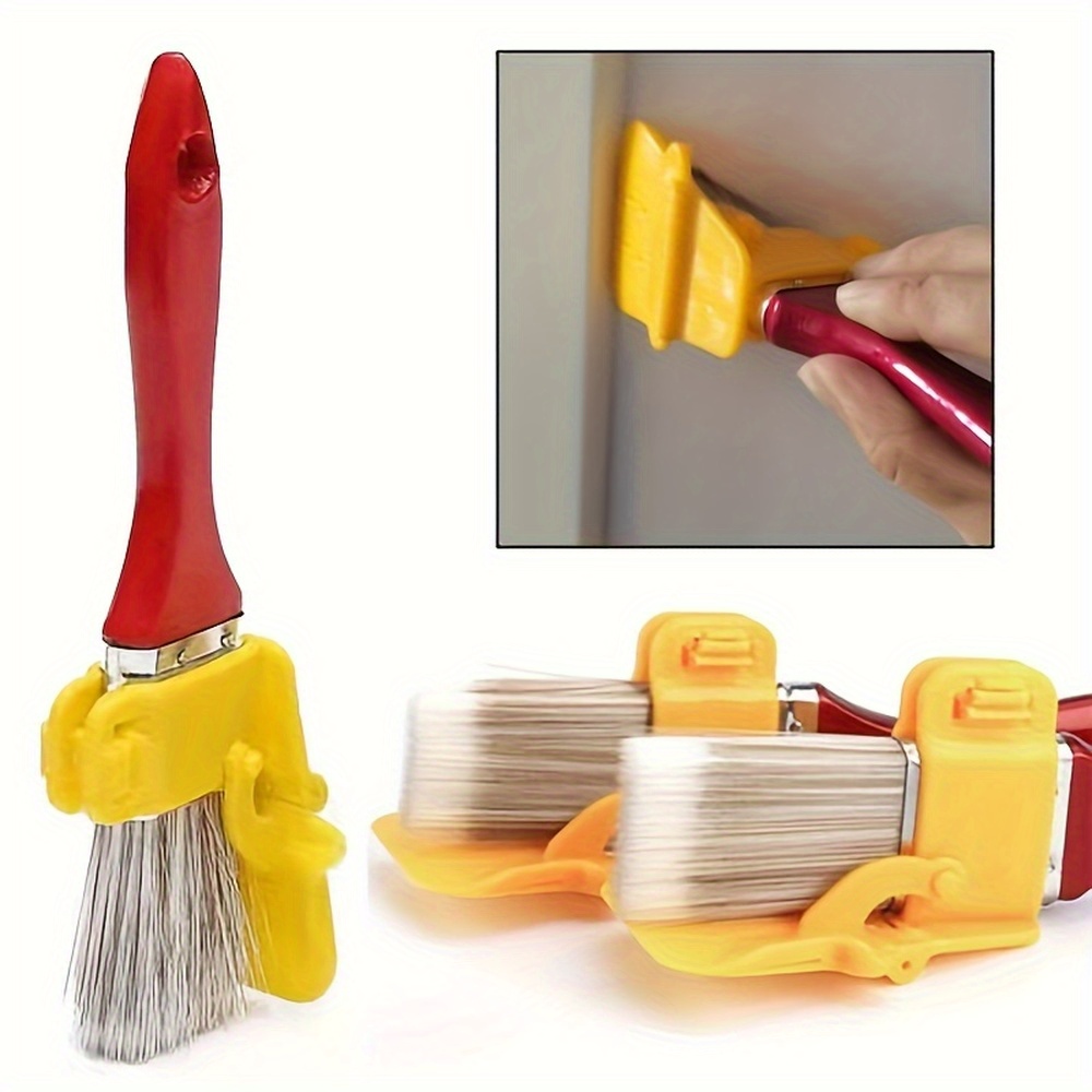 Plastic Handle Paint Brush Household Bristle Paint Brush - Temu