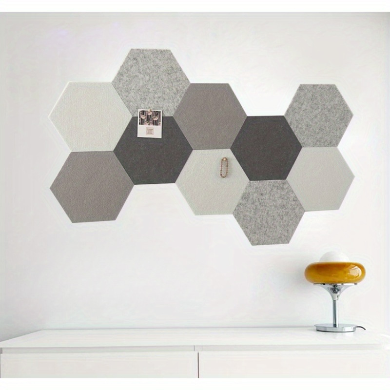 Hexagon Cork Stickers Diy Decorative Postcard Wall Cork - Temu