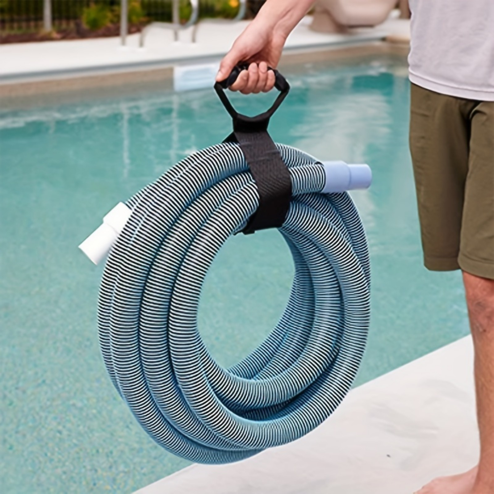 Swimming Pool Vacuum Hose Storage Reel