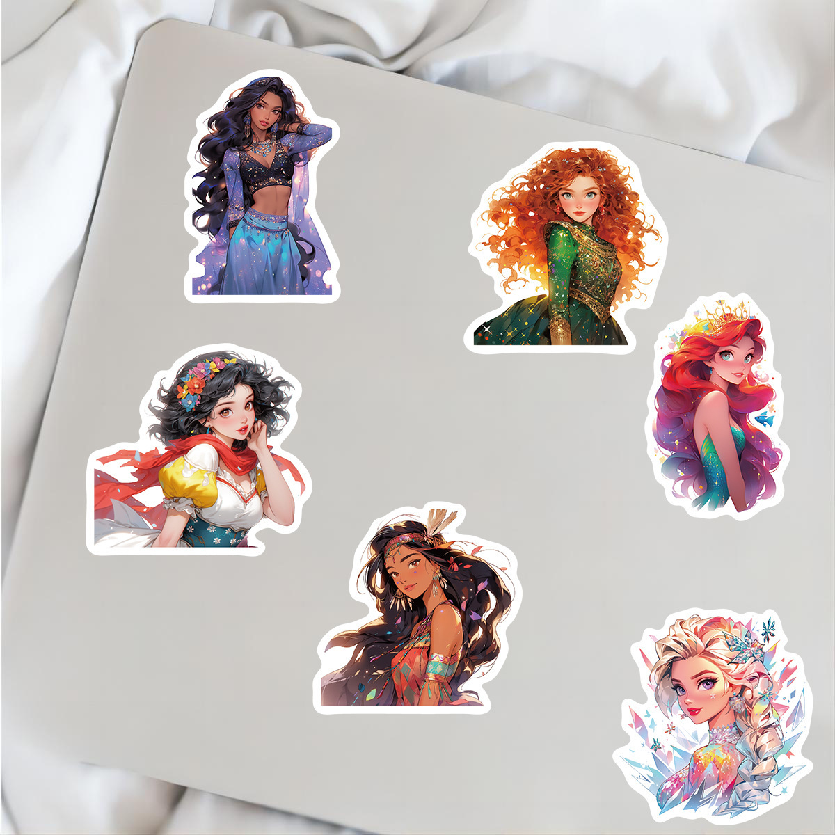 Decorative vinyl and stickers disney princesses