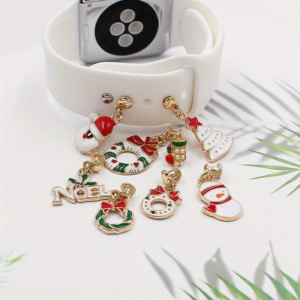  Christmas Watch Bands with Band Charms Decorative