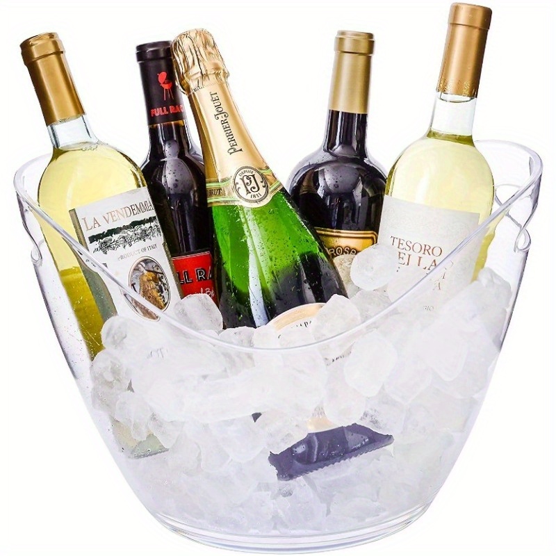 Ice Mold, Wine Chiller Ice Bucket for Various Champagne and Liquor