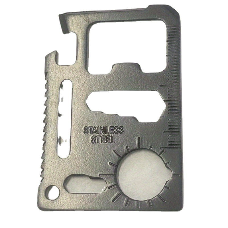 Creative Stainless Steel Multifunctional Tool Card Metal - Temu