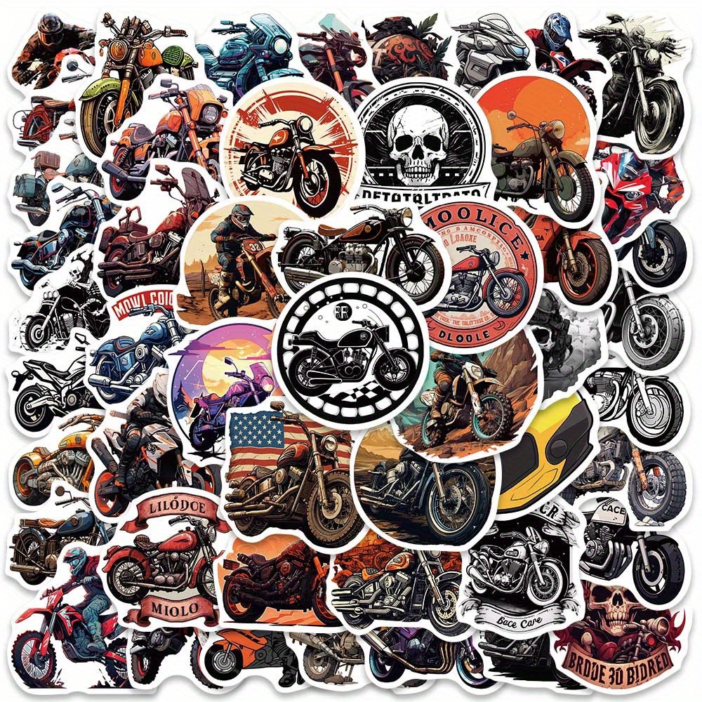 Motorcycle Stickers - Temu
