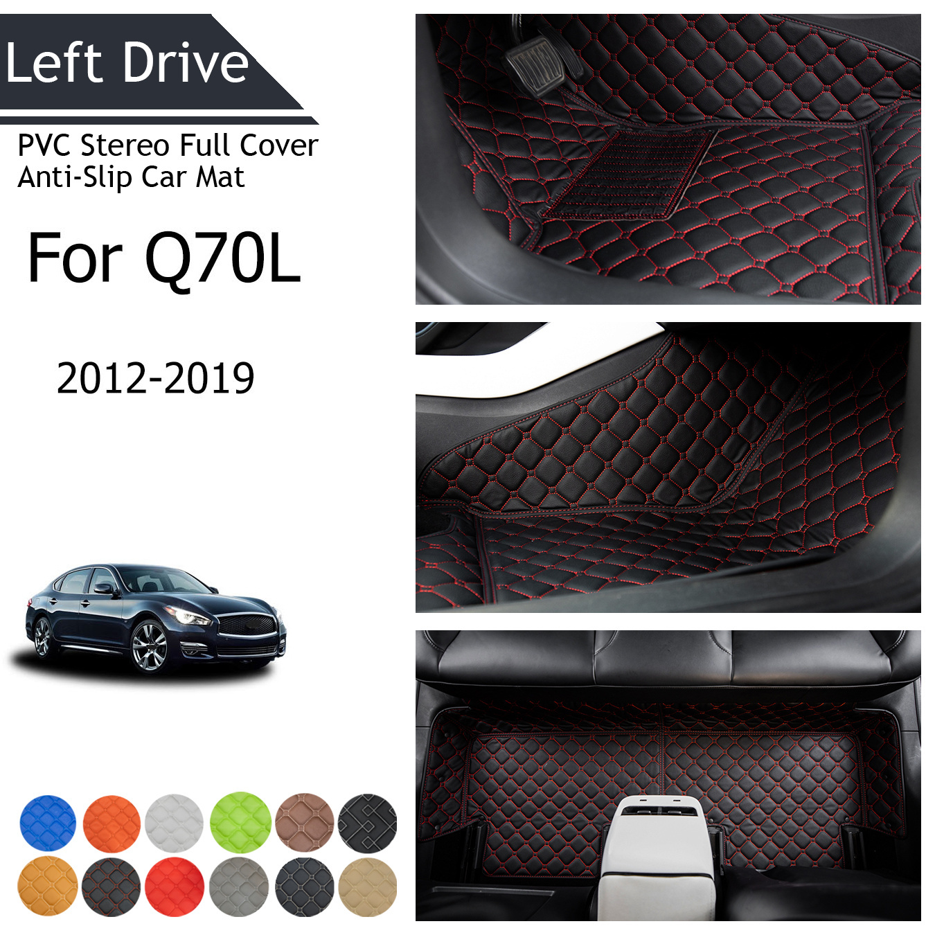 Tapis de sol de voiture de luxe pour MG4, EV, MG Mulan, EH32, 2022