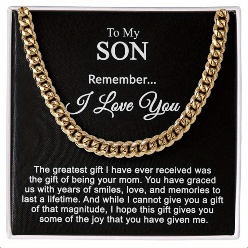 Mother clearance son keepsakes